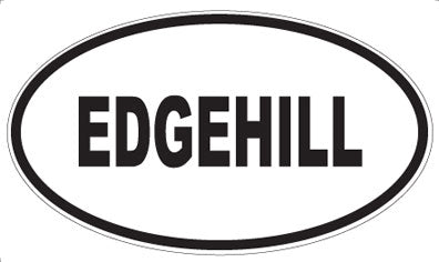 EDGEHILL - Oval Magnet