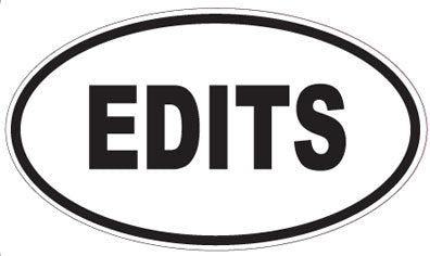 EDITS - Oval Magnet