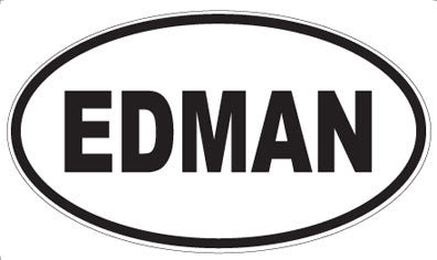 EDMAN - Oval Magnet