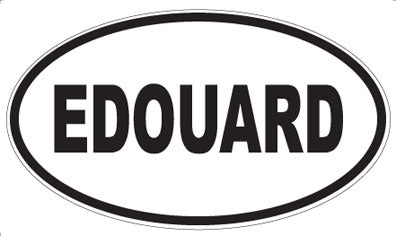 EDOUARD - Oval Magnet