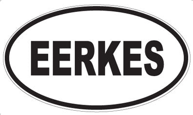 EERKES - Oval Magnet