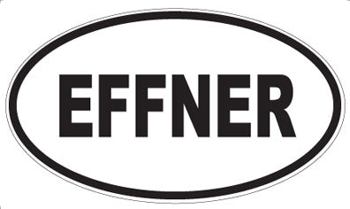 EFFNER - Oval Magnet