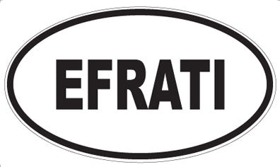 EFRATI - Oval Magnet