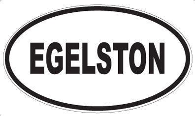 EGELSTON - Oval Magnet