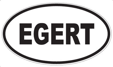 EGERT - Oval Magnet