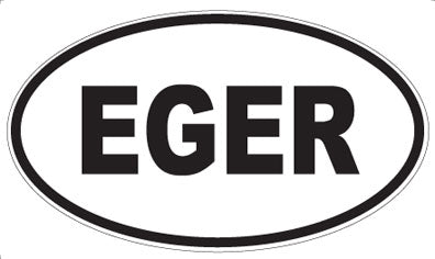 EGER - Oval Magnet