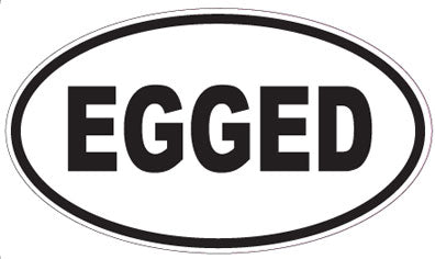 EGGED - Oval Magnet