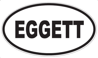 EGGETT - Oval Magnet