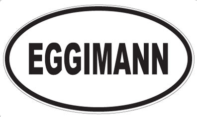 EGGIMANN - Oval Magnet