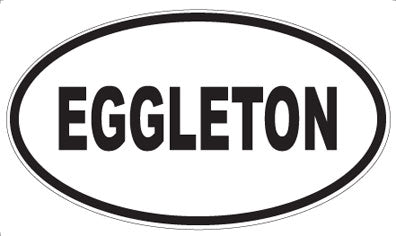 EGGLETON - Oval Magnet