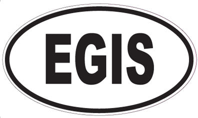 EGIS - Oval Sticker