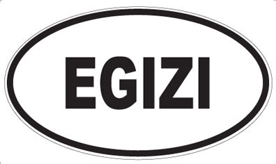 EGIZI - Oval Magnet