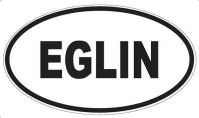 EGLIN - Oval Magnet