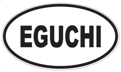 EGUCHI - Oval Magnet