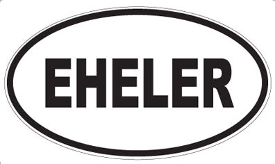 EHELER - Oval Magnet