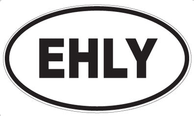 EHLY - Oval Magnet