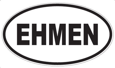 EHMEN - Oval Magnet