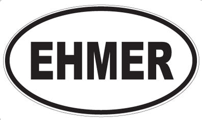 EHMER - Oval Magnet