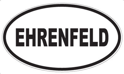 EHRENFELD - Oval Magnet