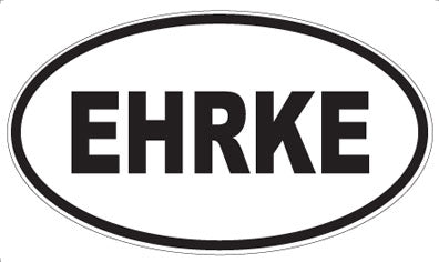 EHRKE - Oval Magnet