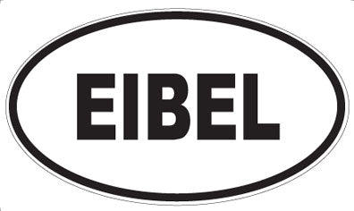 EIBEL - Oval Sticker