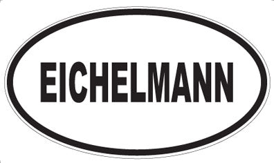 EICHELMANN - Oval Sticker