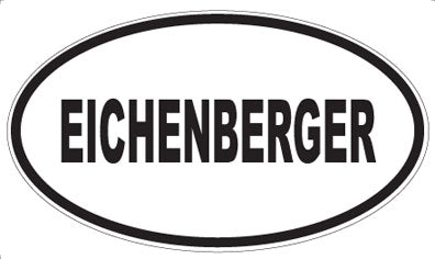 EICHENBERGER - Oval Magnet