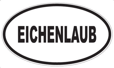 EICHENLAUB - Oval Magnet