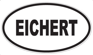 EICHERT - Oval Sticker