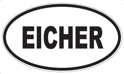 EICHER - Oval Magnet