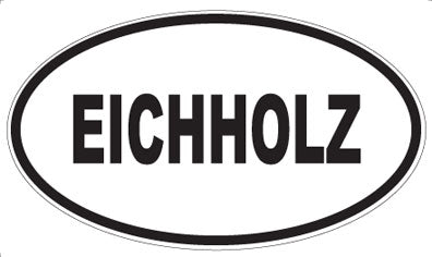 EICHHOLZ - Oval Sticker