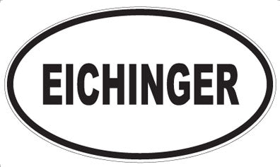 EICHINGER - Oval Magnet