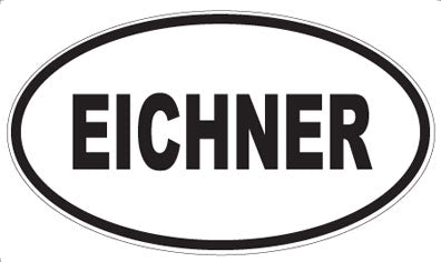EICHNER - Oval Sticker