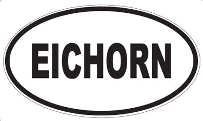 EICHORN - Oval Sticker