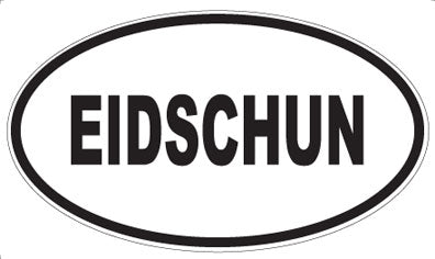 EIDSCHUN - Oval Magnet