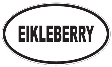 EIKLEBERRY - Oval Magnet