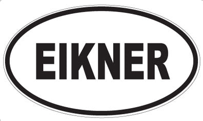 EIKNER - Oval Sticker