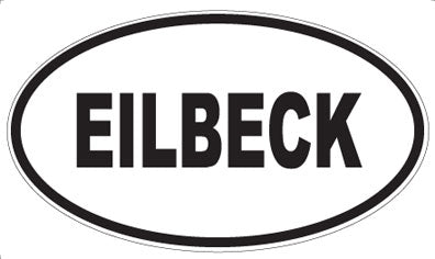 EILBECK - Oval Magnet