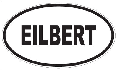 EILBERT - Oval Magnet