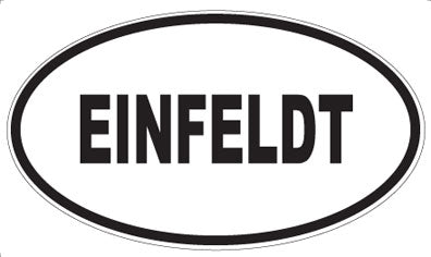 EINFELDT - Oval Magnet