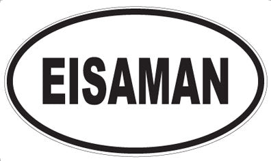 EISAMAN - Oval Magnet