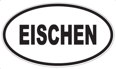 EISCHEN - Oval Sticker