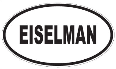 EISELMAN - Oval Magnet