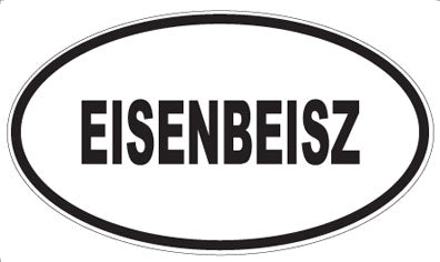 EISENBEISZ - Oval Sticker