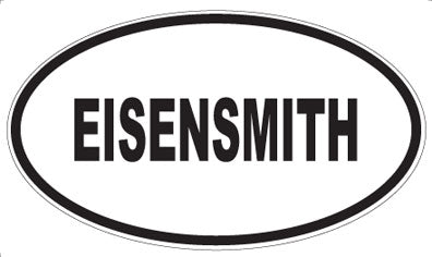 EISENSMITH - Oval Magnet