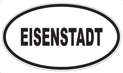EISENSTADT - Oval Sticker