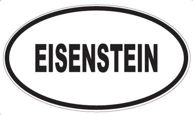 EISENSTEIN - Oval Magnet