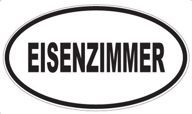 EISENZIMMER - Oval Magnet