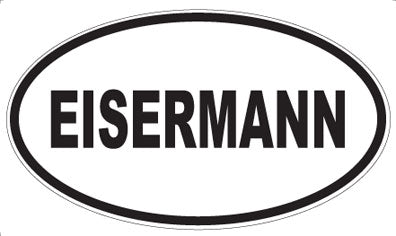 EISERMANN - Oval Sticker