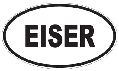 EISER - Oval Magnet